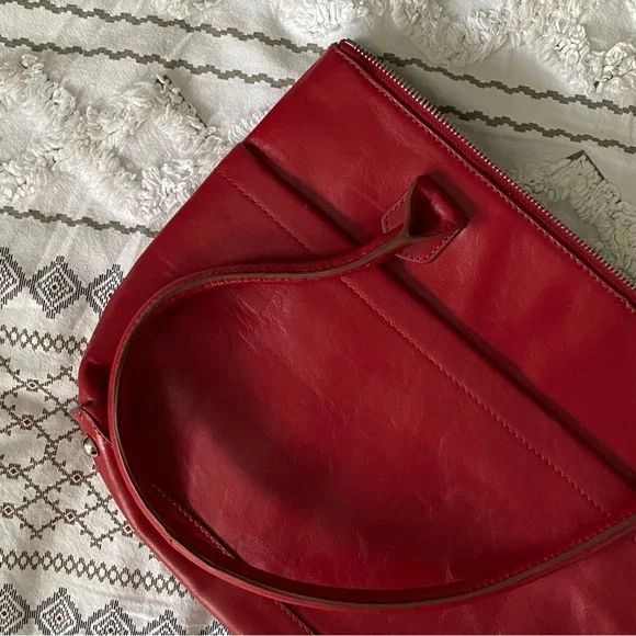 Red Leather Bag - Picture 5 of 12